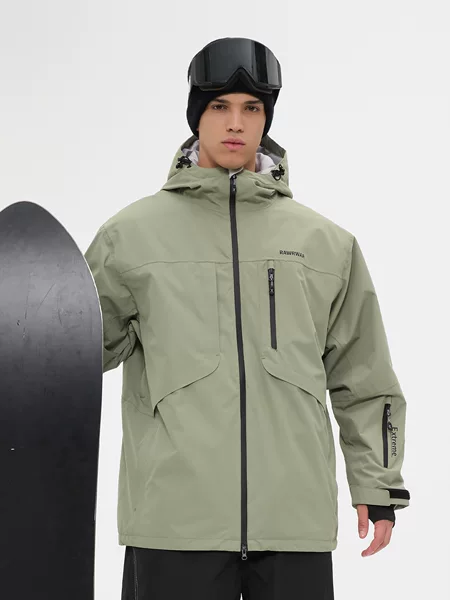 Women's Ski Jacket for Single and Double Board, Warm, Waterproof, Windproof, Outdoor Men's Snow Jacket Top. Supports Dropshipping, Customizable