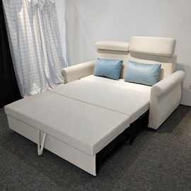 折叠沙发床1.5米1..8米小户型乳胶单人折叠床两用科技布沙发床
