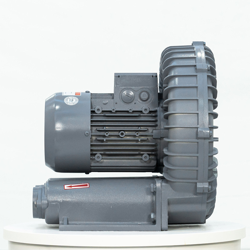 0.25-11KW真空吸附多管道接口风机高压铝合金风机环形设备配套鼓