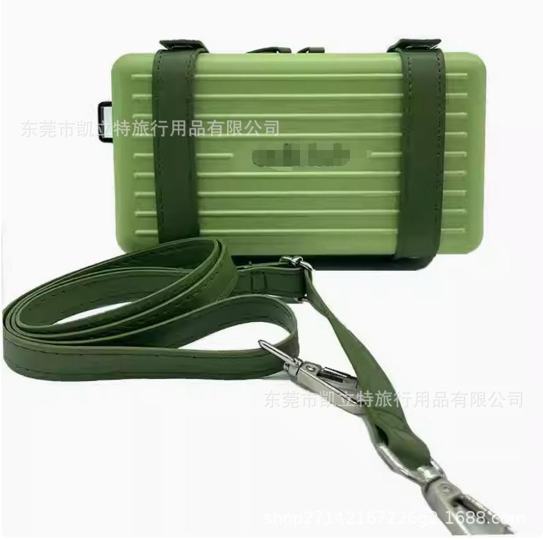 定制男女运动小绿包服饰清爽夏日收纳小箱包