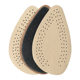 Cowhide front palm pad pointed thickened anti-pain non-slip sweat-absorbing front palm pad high heel insole female half pad half size insole