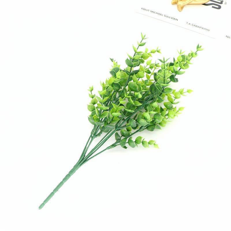 Amazonas transfronterizas de otoño de plástico simulado flores artificiales plantas de eugalia violeta flores decorativas al aire libre