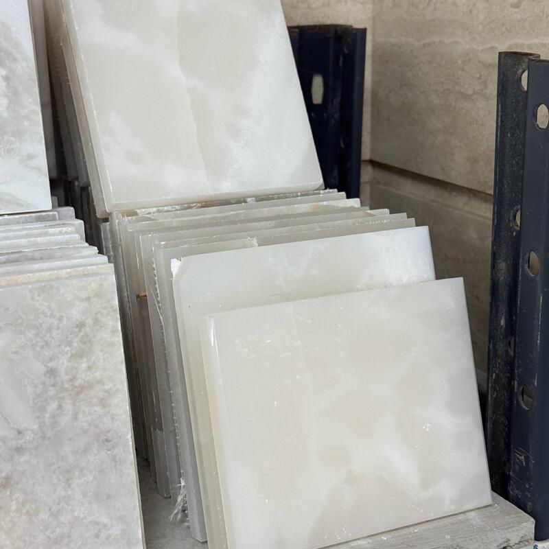 Natural Jade Marble Sample Snow White Ancient Sapphire Luxury Stone Scrap Small Sample