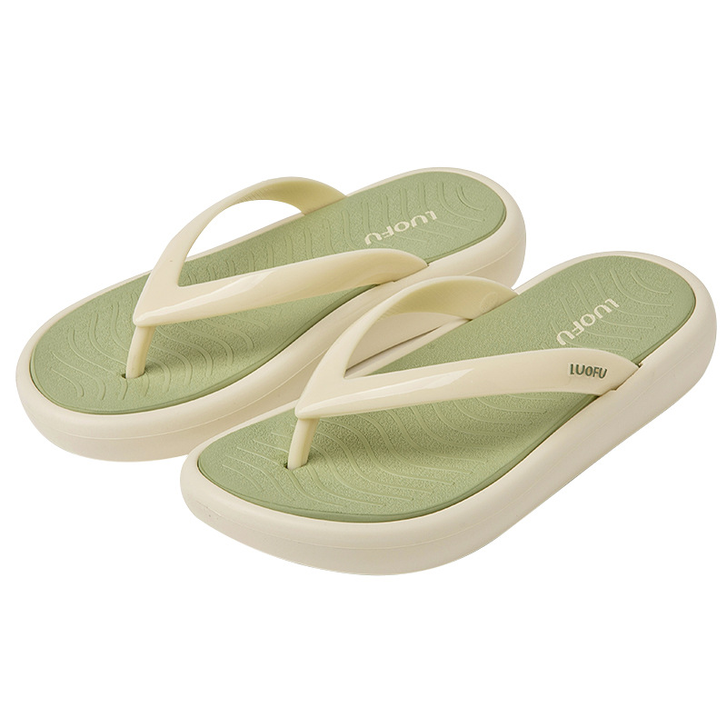 Plataforma del holgazán zapatillas para las mujeres verano desgaste al aire libre nueva Internet Celebrity moda casual niñas Sandalias planas flip flops