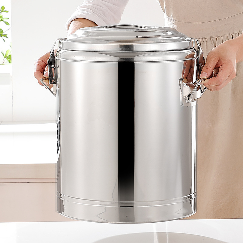 304商用不锈钢保温桶卖粥桶大容量摆摊茶水桶冰桶豆浆桶小型饭桶