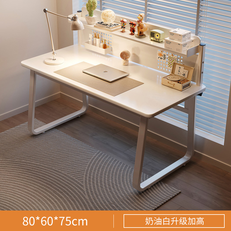 Escritorio Dormitorio Estudio para estudiantes Escritorio de aprendizaje de escritura Estilo crema Hogar Escritorio de computadora de escritorio simple Escritorio de oficina