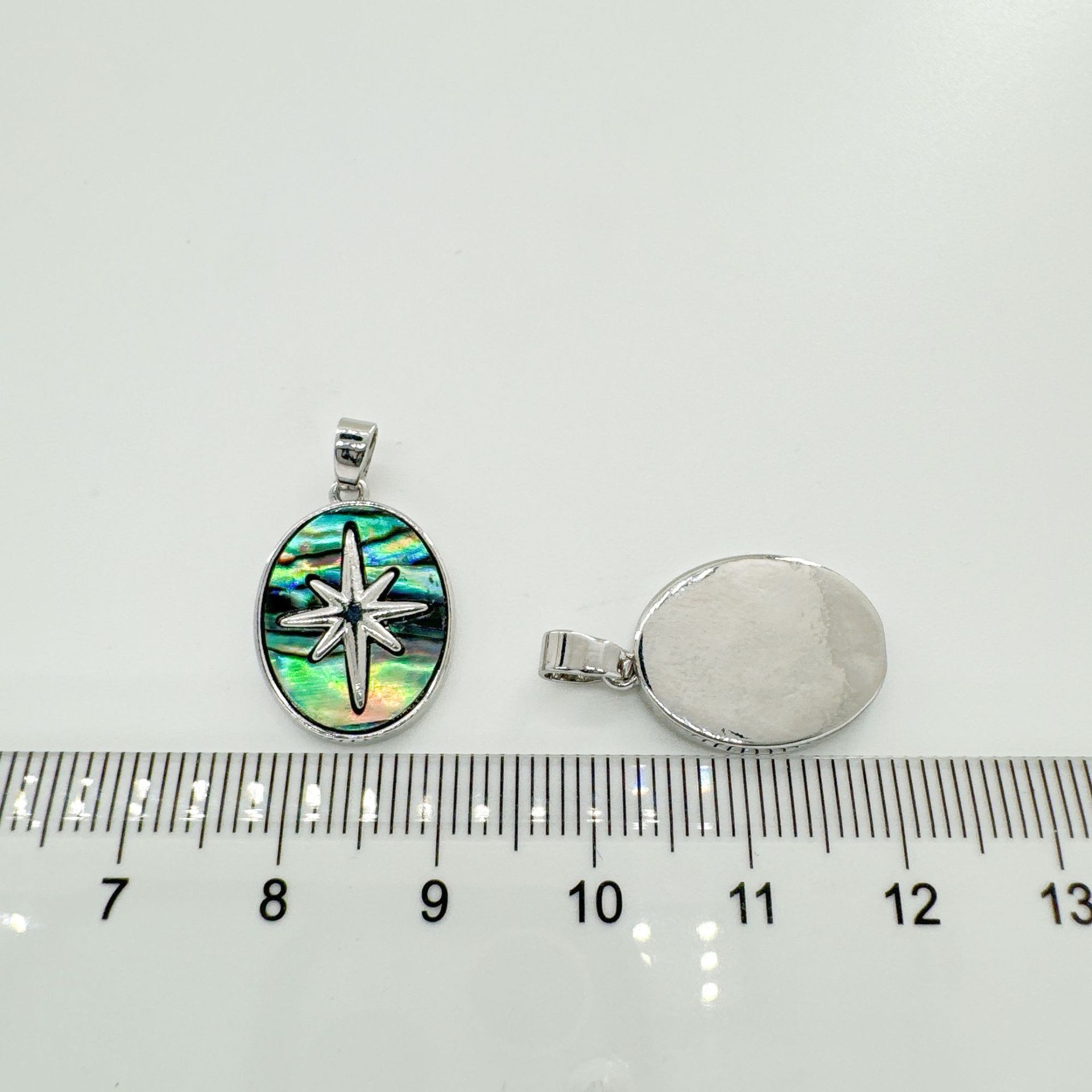 7g Weight Pendant Jewelry Making Type DIY Jewelry Accessories Classification 1 Piece Quantity Copper Material Multicolor Pattern Plating Design Simple Style, Classic Style Style 1 Piece Copper Multicolor Pendant 3