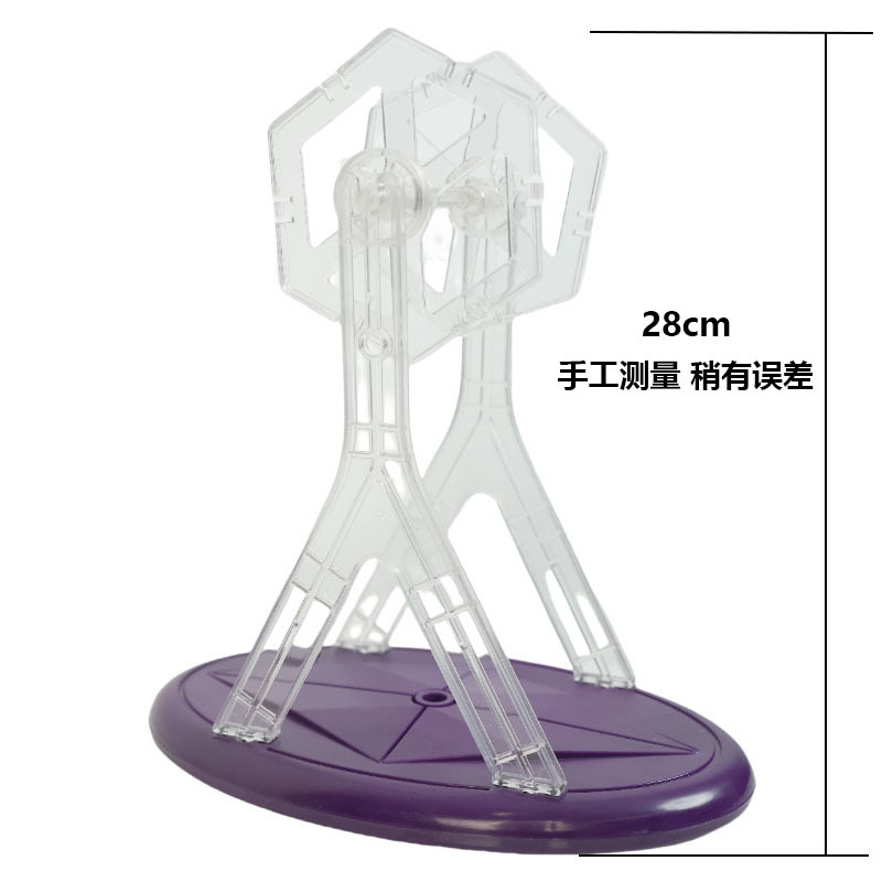 Música transfronteriza luminosa 6.5cm hoja magnética de transmisión de luz bloque magnético ensamblado de plástico soporte de rueda gigante infantil