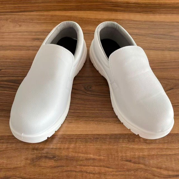 白色防静电安全鞋防砸防刺穿包头无尘鞋食品厂防滑男劳保鞋车间鞋