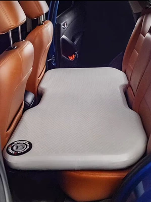 Car Brushed Car Mattress Production Front and Rear Rectangular Camping Style Portable Imported Brushed Air Mattress (Vehicle-mounted inflatable bed) - car-single-rear-seat-mattress