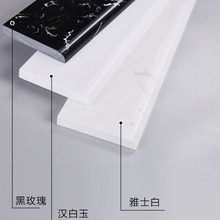 极简窄边人造大理石门框门套阳台客厅垭口窗框窗套窗台板包边线条