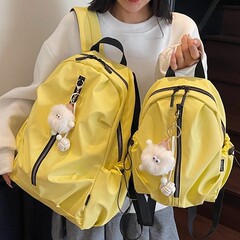 マウンテンインズの新しい高価値レトロフレッシュマカロンカラーバックパック女性用軽量登山旅行バックパック