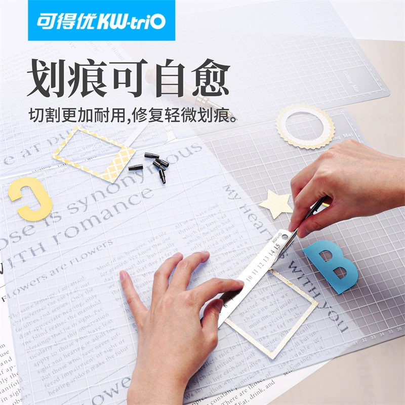 Может быть превосходной прозрачной режущей коврик ручная лента резиновая печать ручной резки бумаги многоцелевой прокладки