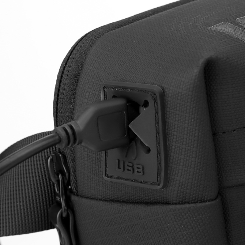 WEPOWER nuevo bolso de hombre, bolso de hombro casual, bolso de pecho, bolso de mensajero de viento funcional, bolso de cintura de moda, bolso pequeño