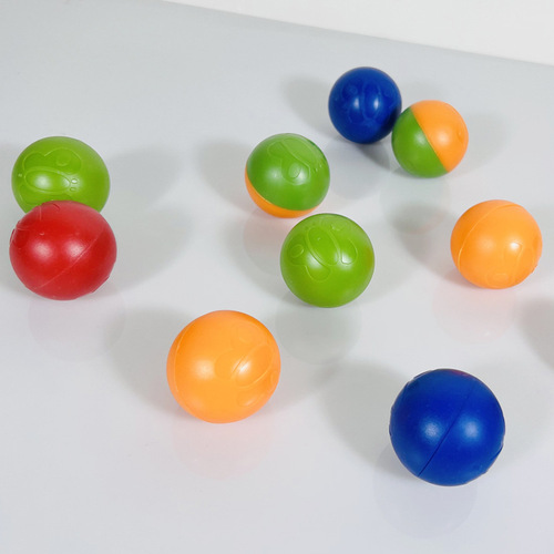 Sand ball hand-caught rattle ball bouncing sand egg colored ball sand bell children's infant early education toy