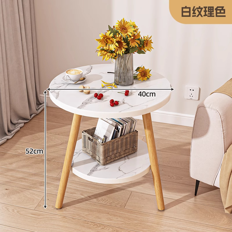 화이트 질감 컬러 더블 레이어 40cm*52cm