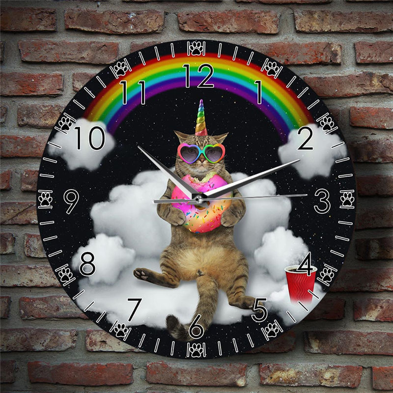 funny rainbow donut