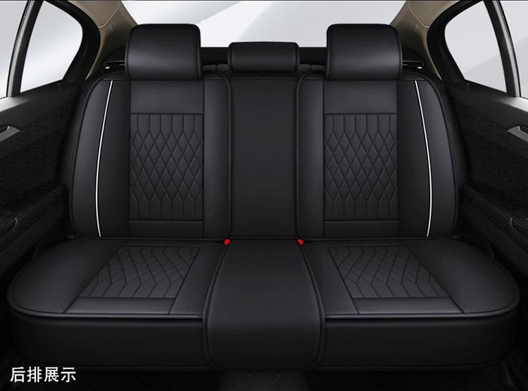 Leather Car Seat Cushions for Five Seats, Cross-Border Export Manufacturers, Four-Season Suitable Car Supplies Seat Cushions, Seat Covers Wholesale