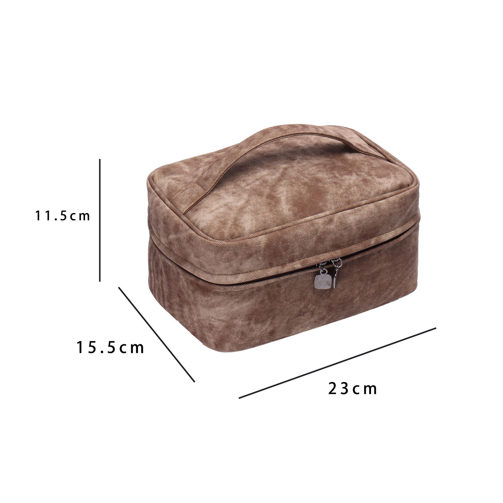 [upgraded denim pattern] coffee color