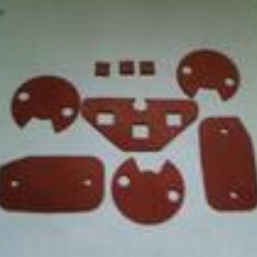 防潮红色绝缘垫片耐高温快巴纸绝缘垫片五金绝缘快巴红岗纸垫片