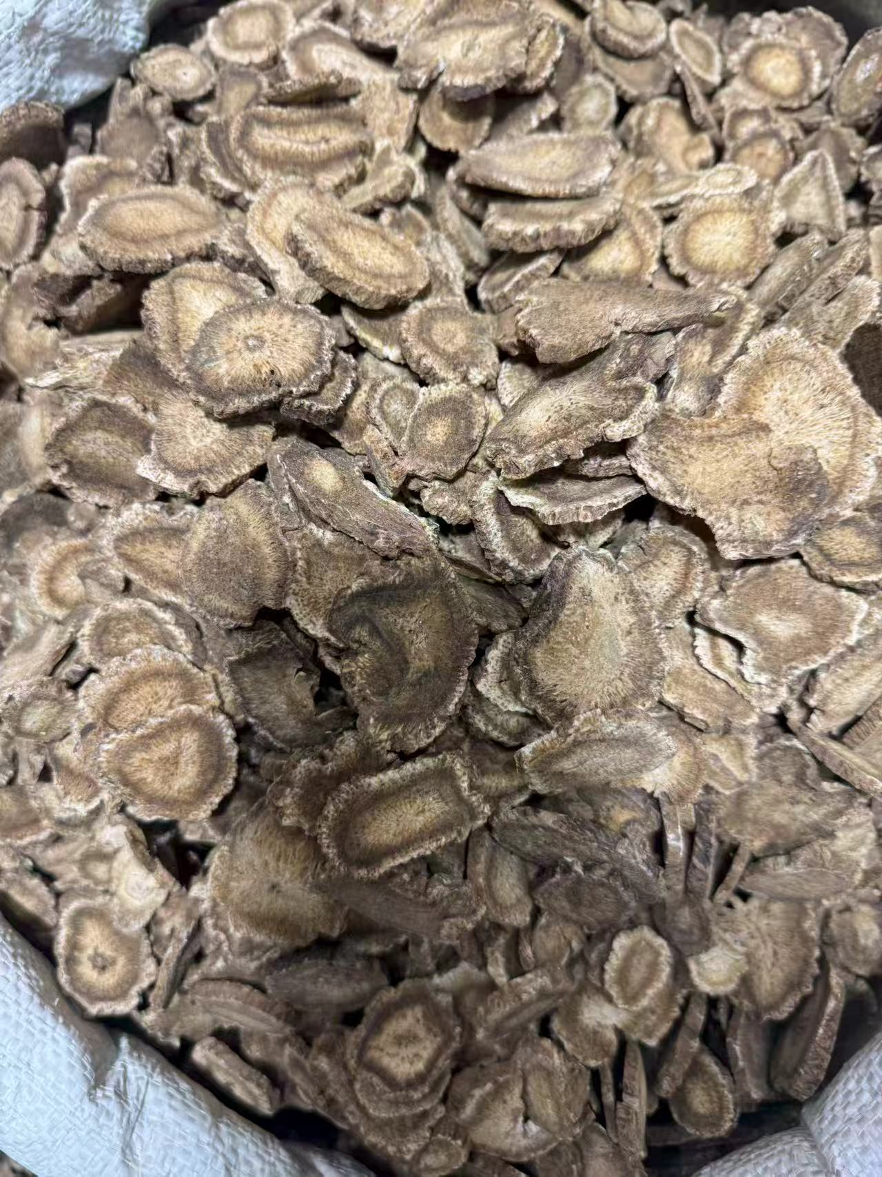 Costus Root Slices Mu Xiang 云南木香 Dried Raw Herb for Decoction and Culinary Use 1000g Bag specifications