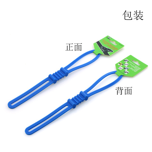 Mountain bike bicycle accessories silicone straps colorful light straps cable ties bicycle straps cycling equipment parts