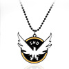 Cross -border goods game surrounding the whole territory blocking the logo eagle logo pendant necklace neck chain sweater chain