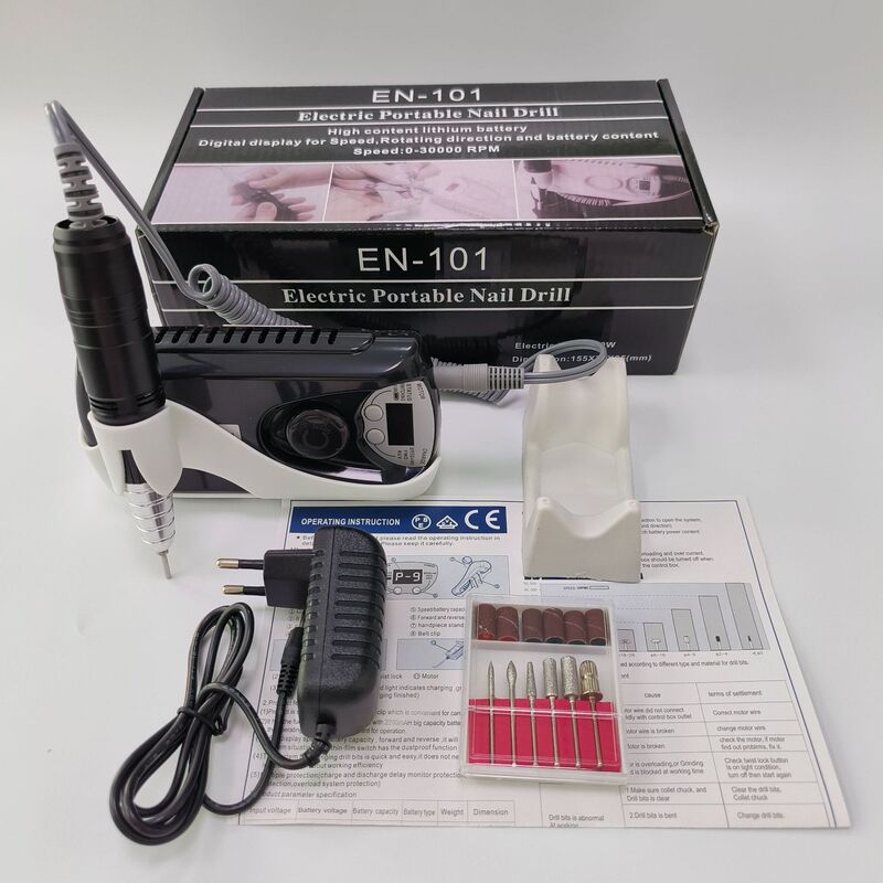 En101電動ネイルアートサンダー甲抜き機死皮研磨ツールセット高品質ネイルショップ専用|undefined