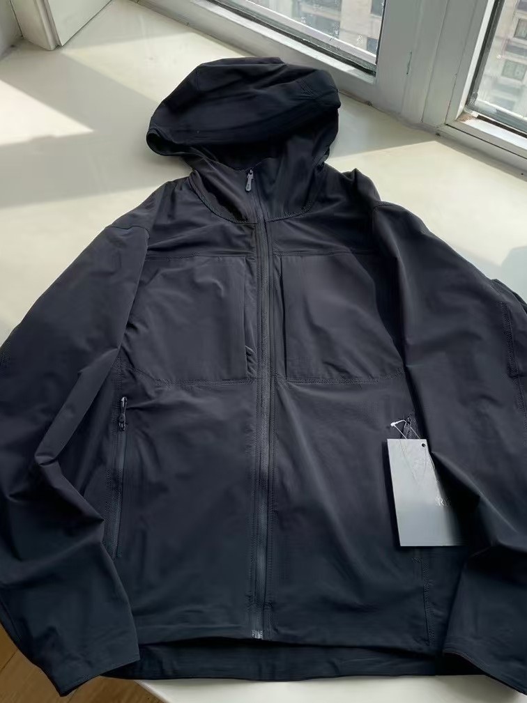 Bird House Gamma LightWeight impermeable y transpirable para parejas con capuzas casuales de cáscara blanda