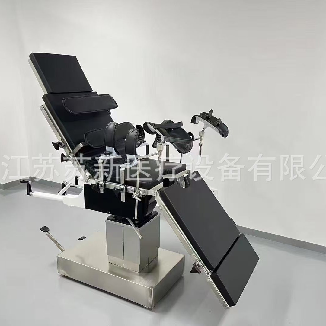 手动医用综合手术台电动手术床不锈钢头部操作多功能液压理疗