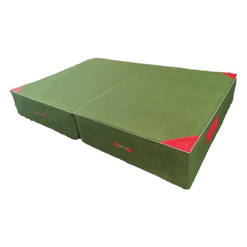 High Jump Mat, Flip-Over Sponge Mat, Foldable Gymnastics Mat, Thickened Taekwondo Climbing Anti-Fall Fire Protection Sports Mat