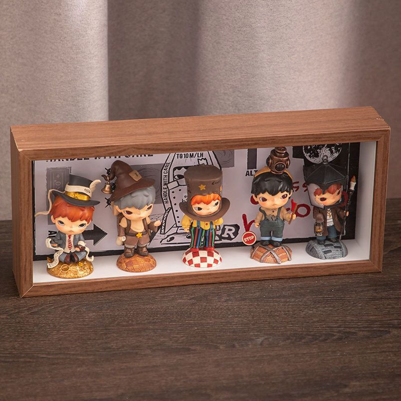 Blind Box Display Box Ono 1-7 Generations Three-Dimensional Long Strip Photo Frame Hollow Decoration Blind Box Storage Box Display Box Manufacturer