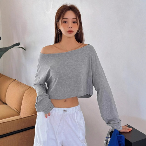 T-shirts for Western and Eastern Women: Short-sleeved Striped T-shirts, Comfortable, Sexy, and Fitted