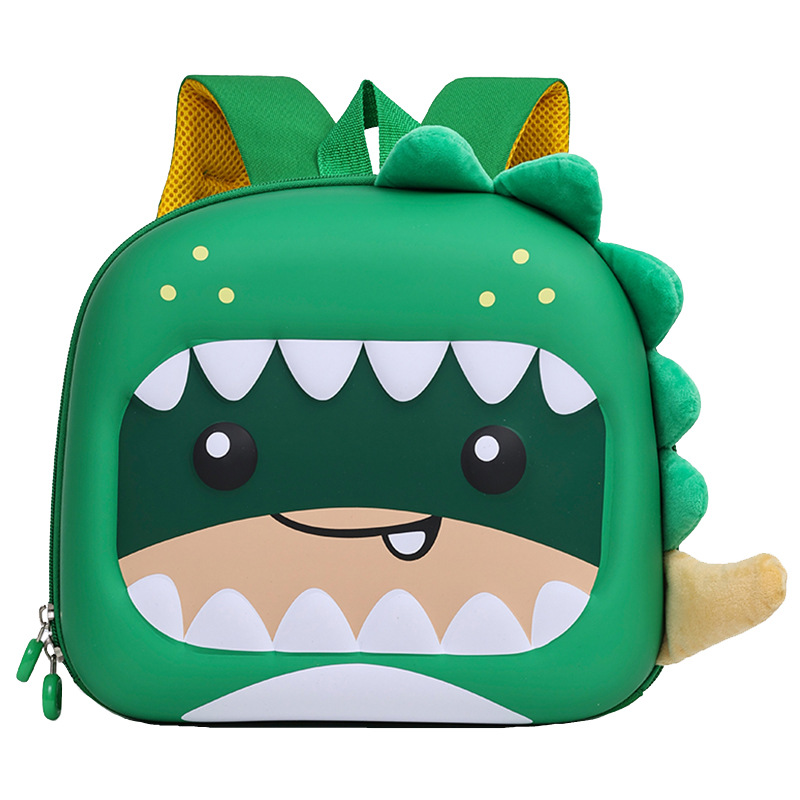Bolsa infantil transfronteriza dinosaurios de dibujos animados bolsas escolares para niños en jardín de infantes nuevas mochilas preescolares respirables lindas