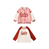 Autumn jacket, children's baseball uniform, T-shirt, western style