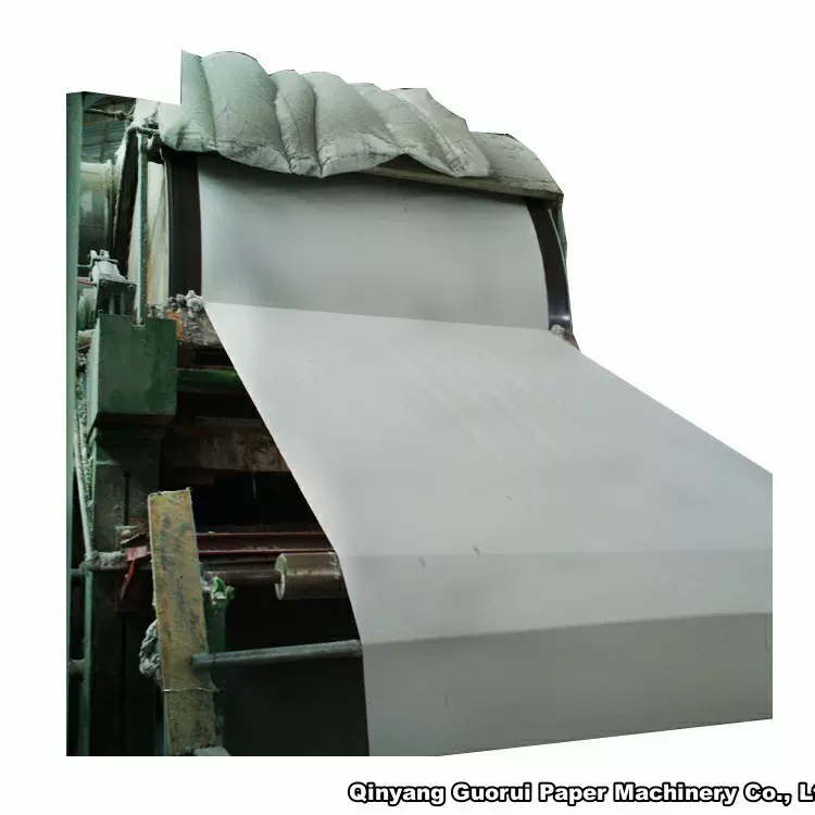 1575mm高强度卫生纸生产线 适用于优质韧性面巾纸的甘蔗渣浆造纸