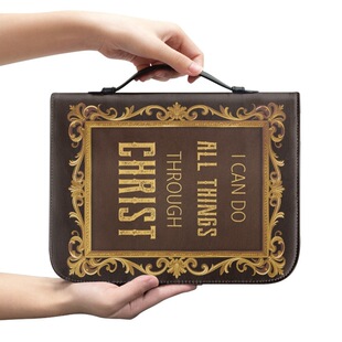 ���R�d�¿�ʮ�ּܷ�ˮ��־�İ�Ůʿ����PU������ռ{��Bible Bag