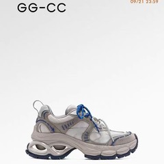 【赛博战士】GGCC2025年秋冬新款潮流复古厚底老爹鞋女刺绣休闲鞋