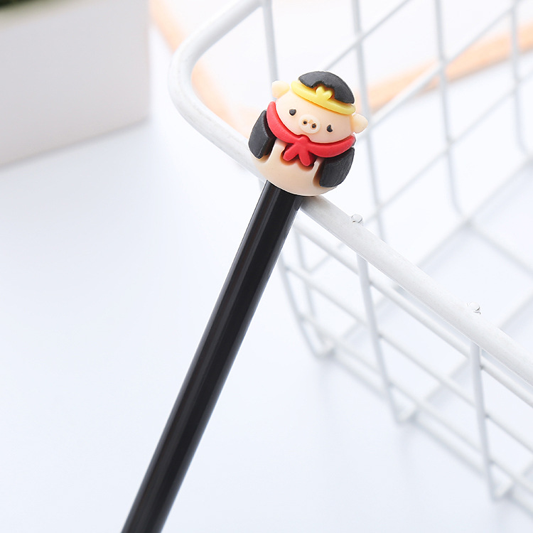 Creativo viaje al oeste anime pluma de gel de dibujos animados papelería estudiante pluma de agua lindo suministros de oficina pluma de firma al por mayor