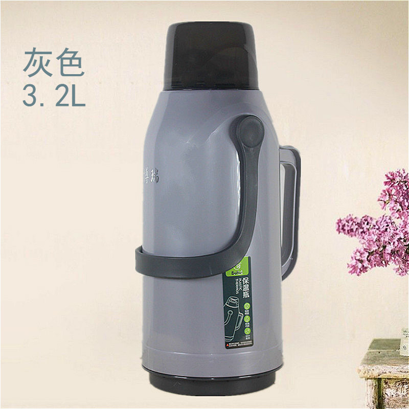 魔法瓶家庭用大容量魔法瓶魔法瓶革学生寮普通大型茶瓶プラスチックシェル|undefined