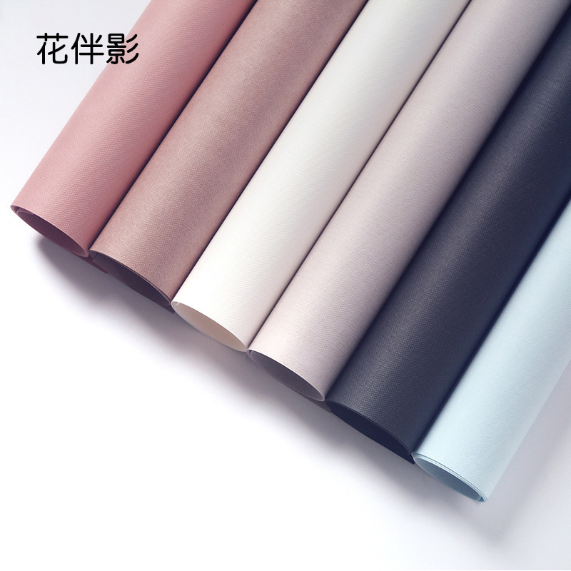 花伴影新款防水棉钥纸鲜花包装纸花艺花束花店包装材料花店用品