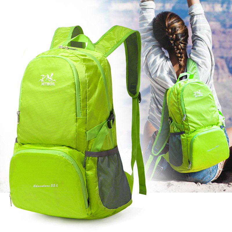 Folding backpack for leisure