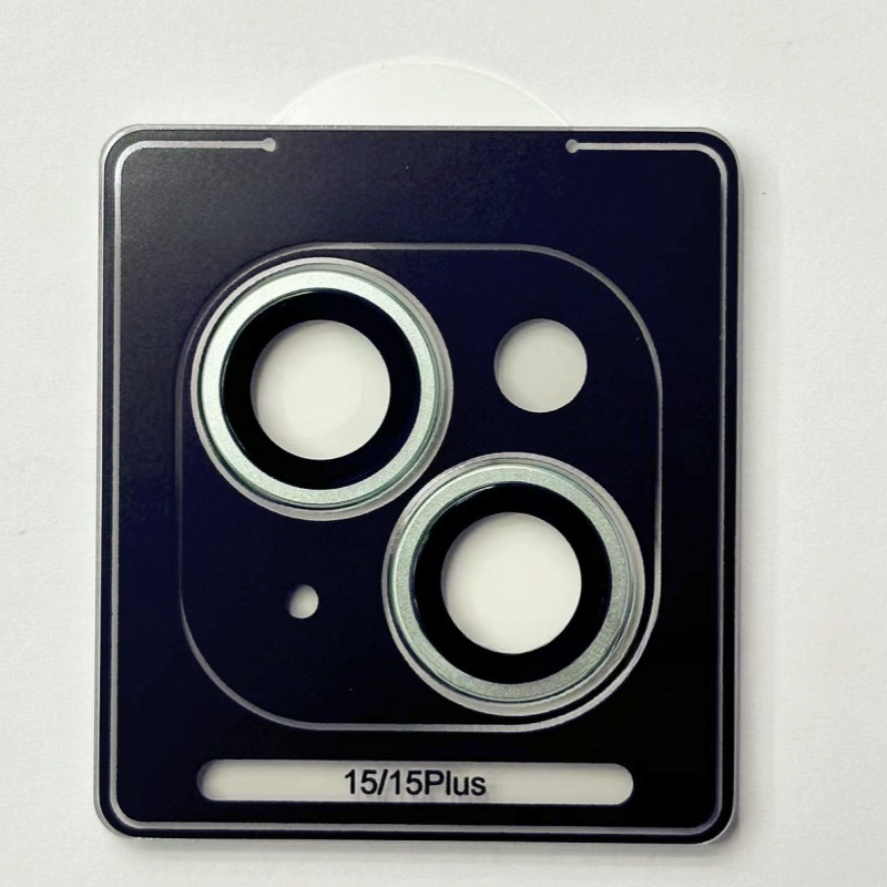 Aplicable a iPhone16Promax película de lente de aleación de titanio Apple 16 doble color escalón esmerilado posicionamiento película de ojo de halcón