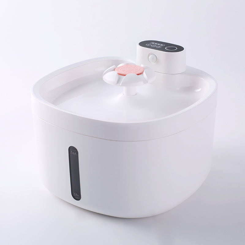 Dispensador de agua para mascotas alimentador de agua para perros inteligente inducción de larga resistencia dispensador de agua para gatos fácil limpieza suministros para mascotas