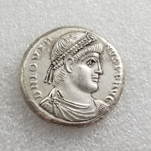 Antique crafts Greek portrait coin copper silver plated do old silver dollar silver cake wholesale #7012