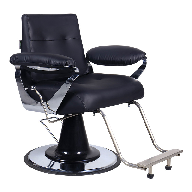 Barbería en línea silla roja silla de peluquería de moda silla de salón de peluquería se puede levantar y bajar silla de salón de peluquería especial