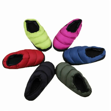 2022 фабрика новая пуховая обувь зимний шитье обувь домашний теплый на открытом воздухе можно носить спящие сумки и пуховые тапочки