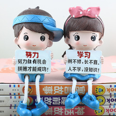 漫画のインスピレーションを与える樹脂製人形、リビングルーム、寝室、書斎、ワインキャビネット、デスクトップの装飾品として、クラスメートへのギフトとして。