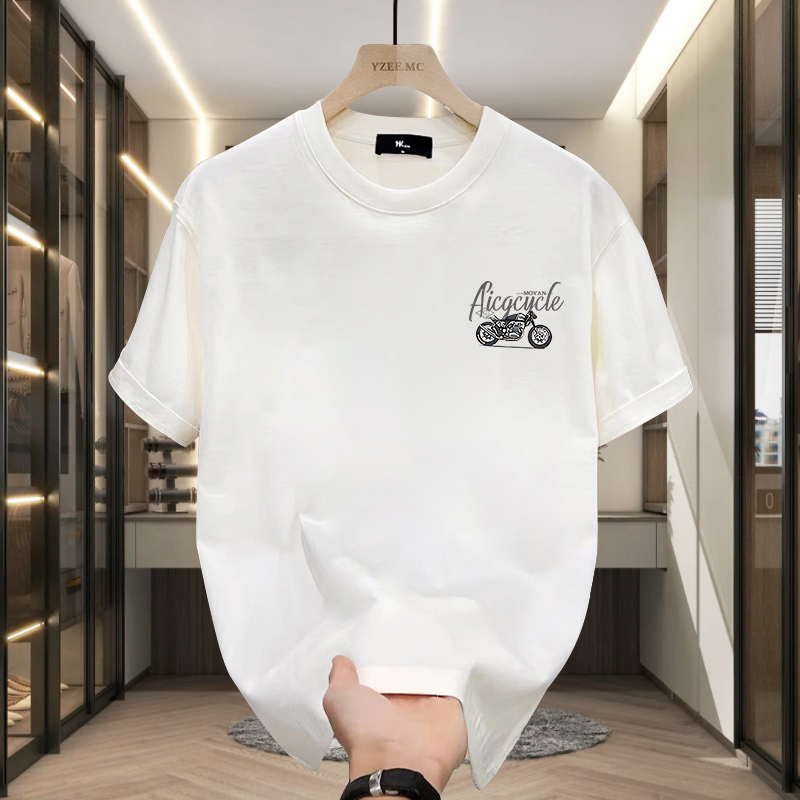 Brand Discount Counter Withdraws Export ~ American Accessible Luxury Handsome Trendy Brand Short-Sleeved T-Shirts for Men and Women Large Size Half-Sleeves