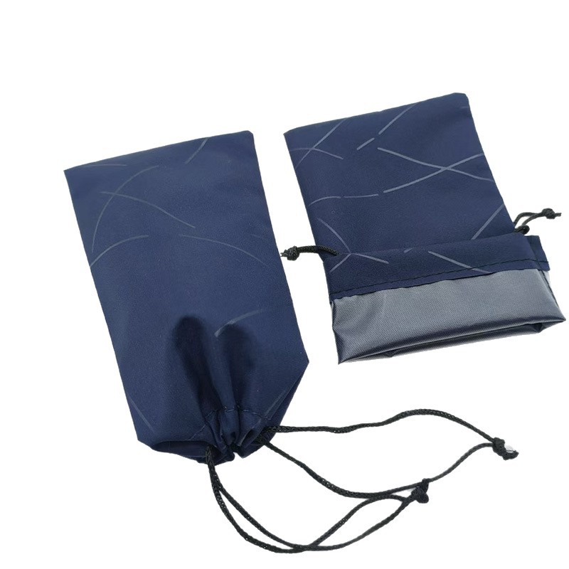 Bolsas de gafas de sol bolsas de almacenamiento negras bolsas de gafas de sol de alta calidad bolsa de polvo en stock de fábrica